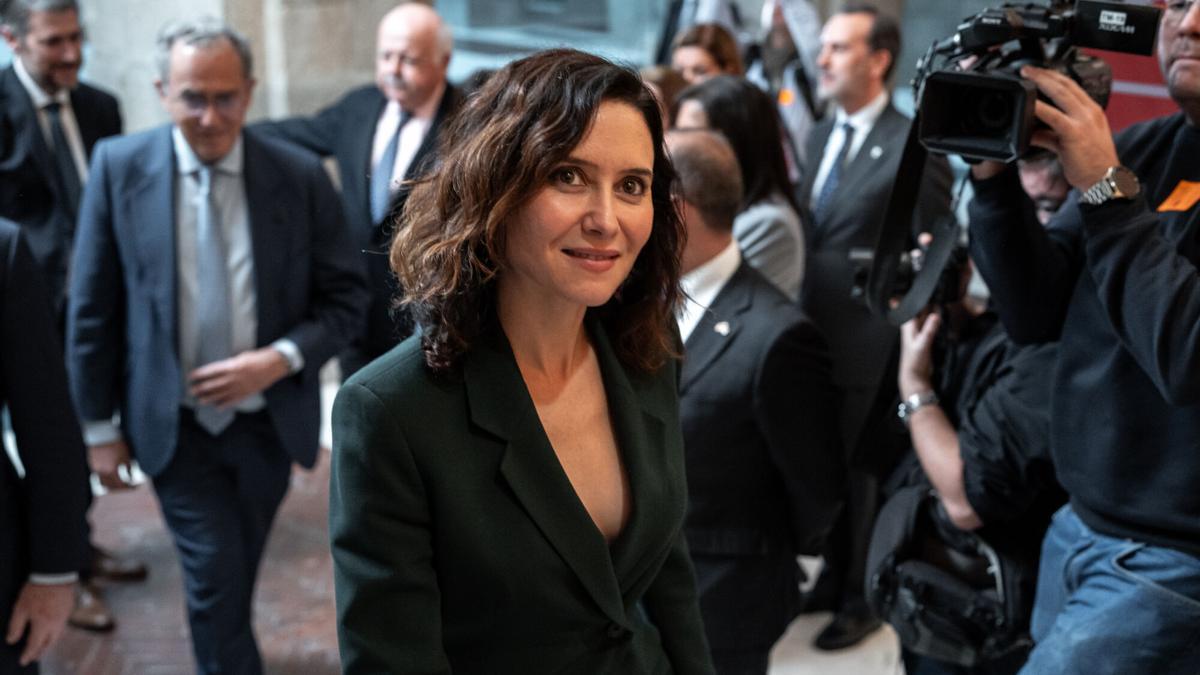 La presidenta de la Comunidad de Madrid, Isabel Díaz Ayuso.