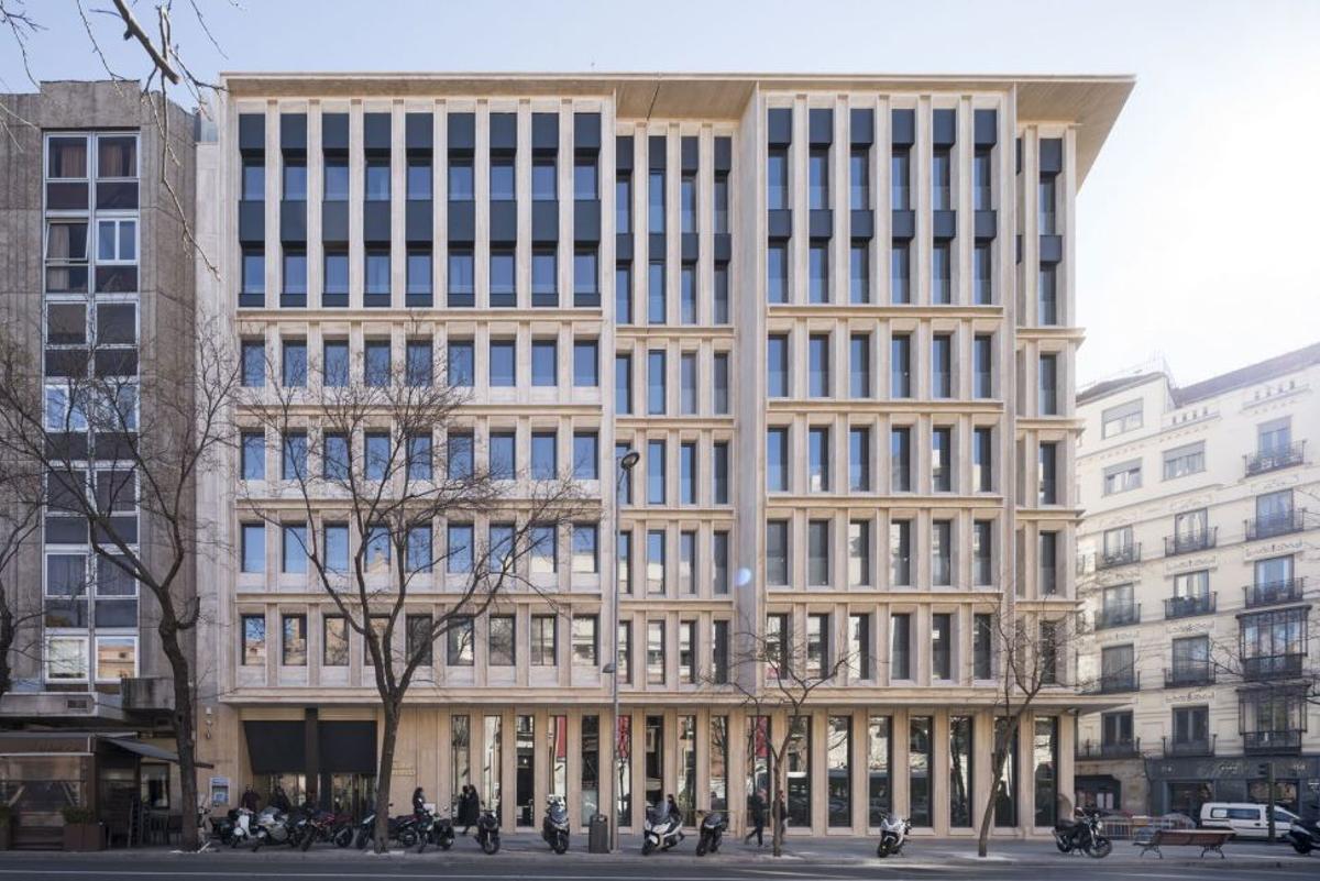 La sede del banco CBNK en Madrid