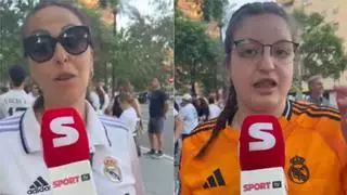 Una aficionada madridista, ante el posible plantón del Real Madrid:  "Imagínate venir desde tan lejos, pagar entradas carísimas y encontrarte ahora con este papelón"