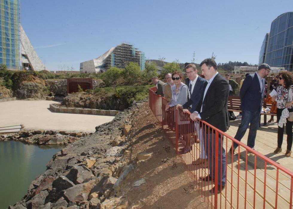 Inauguración del Bosque de Galicia