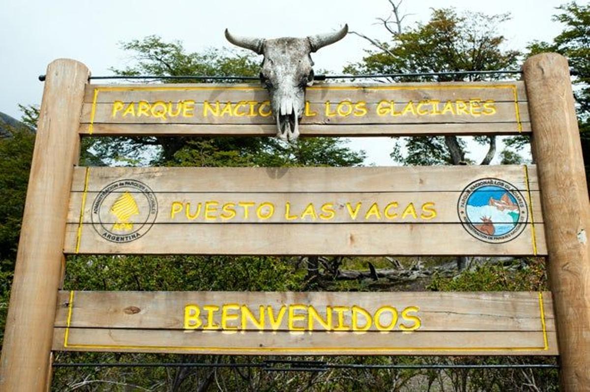 Puesto Las Vacas, en el lago Argentino.