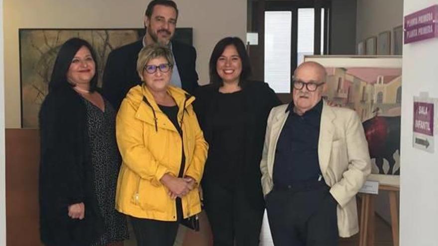 Los artistas Fabiola Andreu y Alfonso Ortuño donan dos cuadros sobre Miguel Hernández