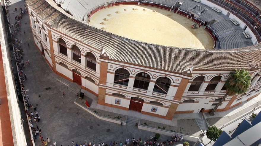 Una imagen de archivo de la plaza de toros de La Malagueta.