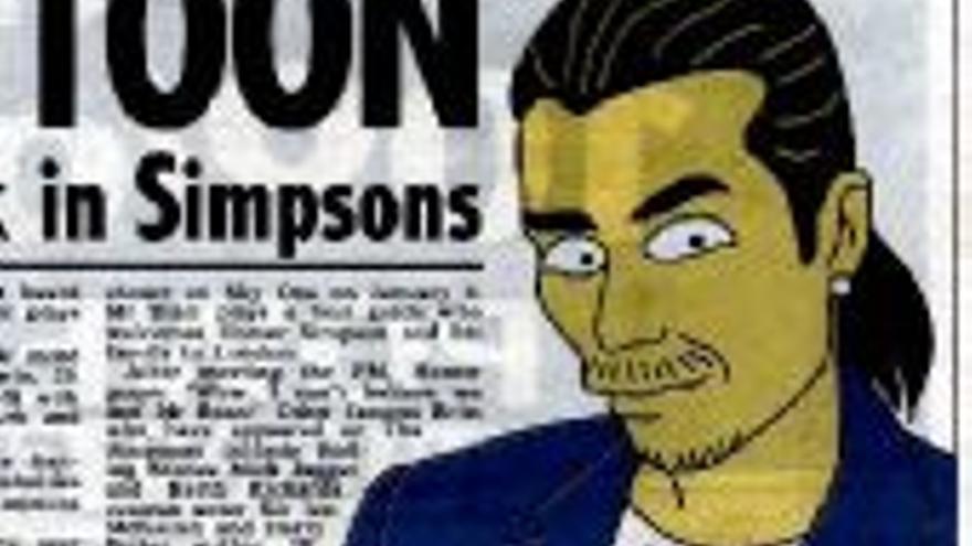 ´Los Simpson´ convocan a David Beckham