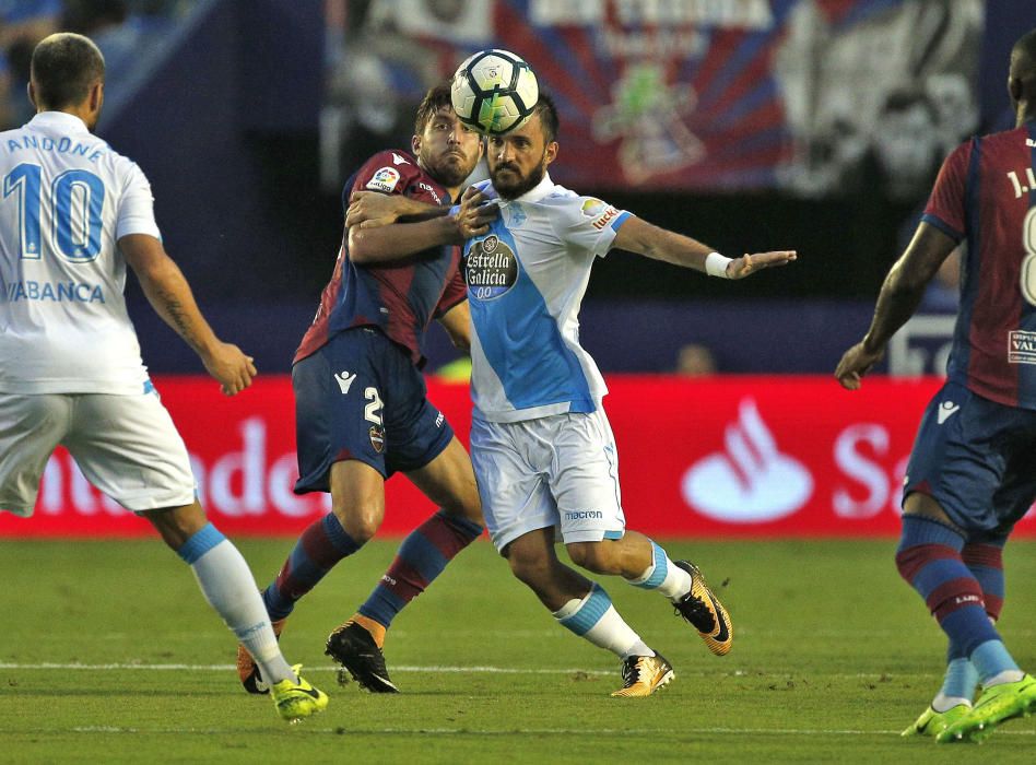 El Dépor no pasa del empate ante el Levante