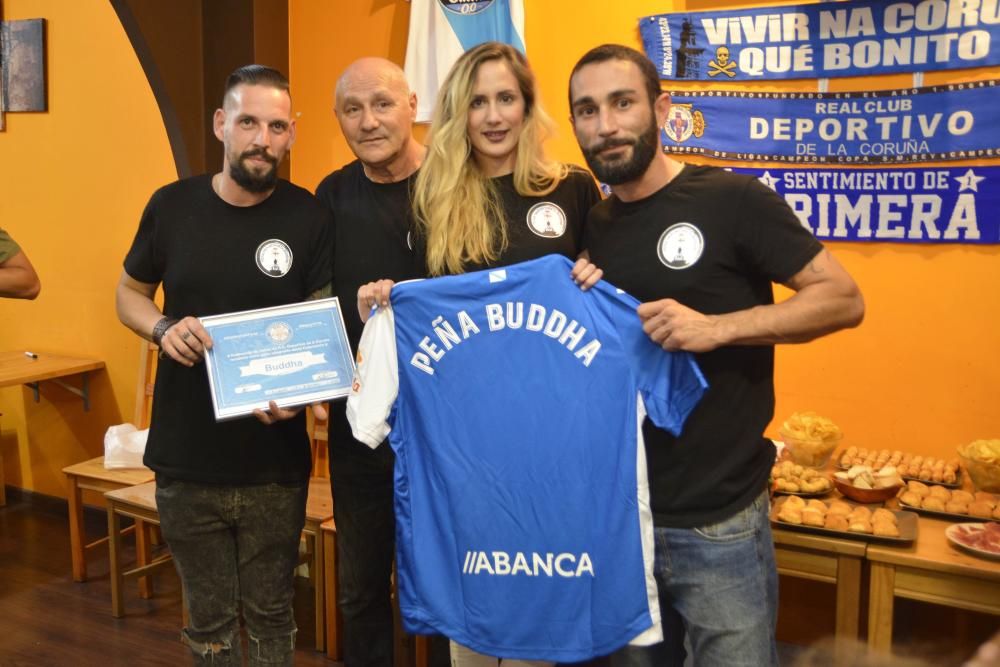 Juanfran y Bakkali, con la nueva peña Buddha