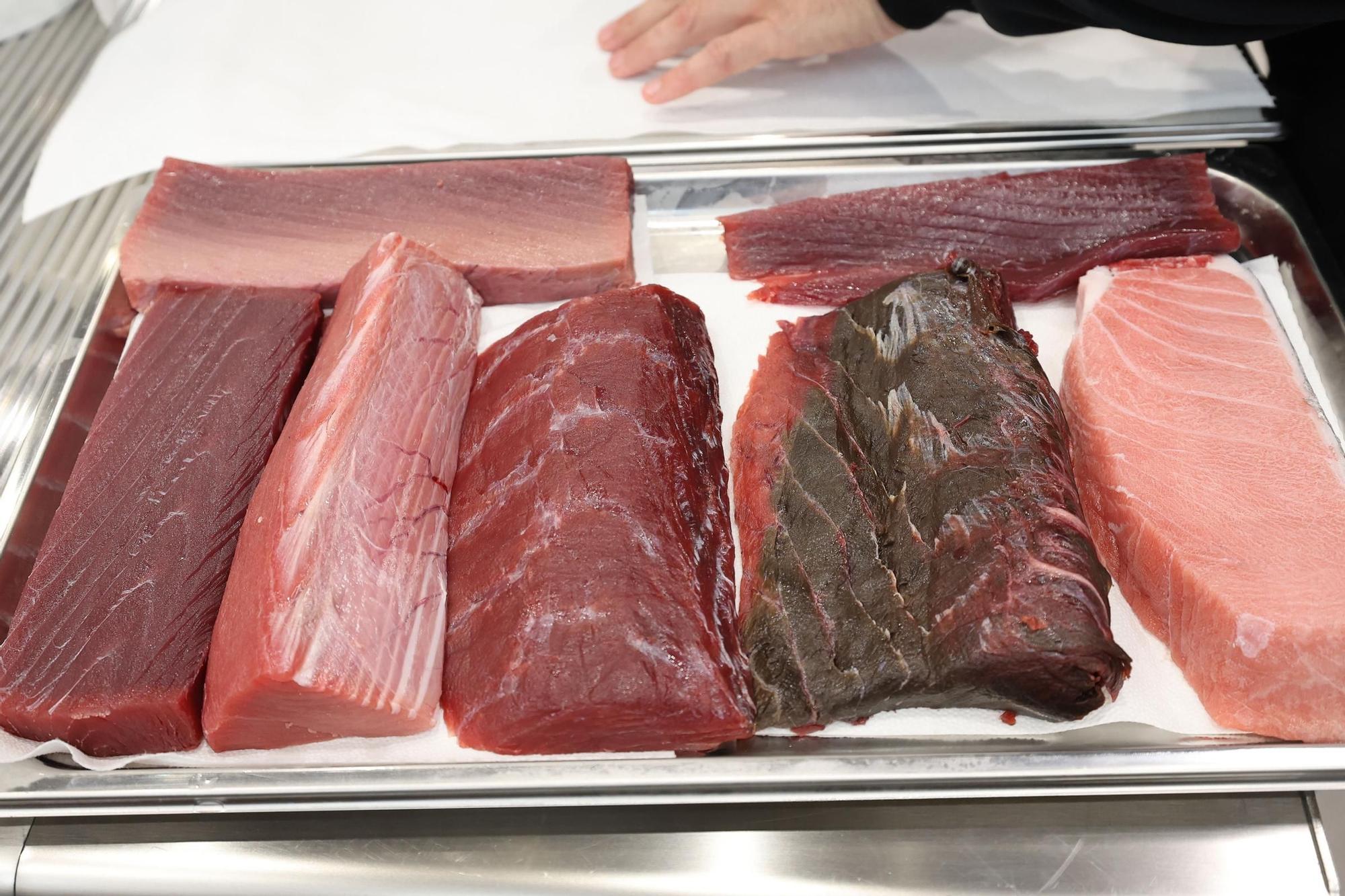 Clase magistral de sushi en la Escuela de Hostelería