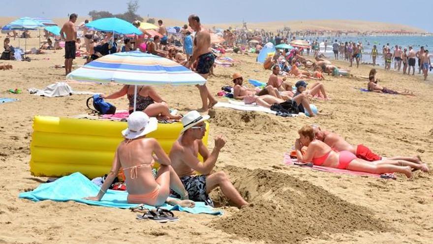 Calor en Maspalomas