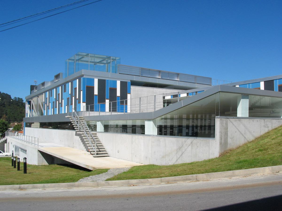 Instalaciones de la piscina municipal de Marín