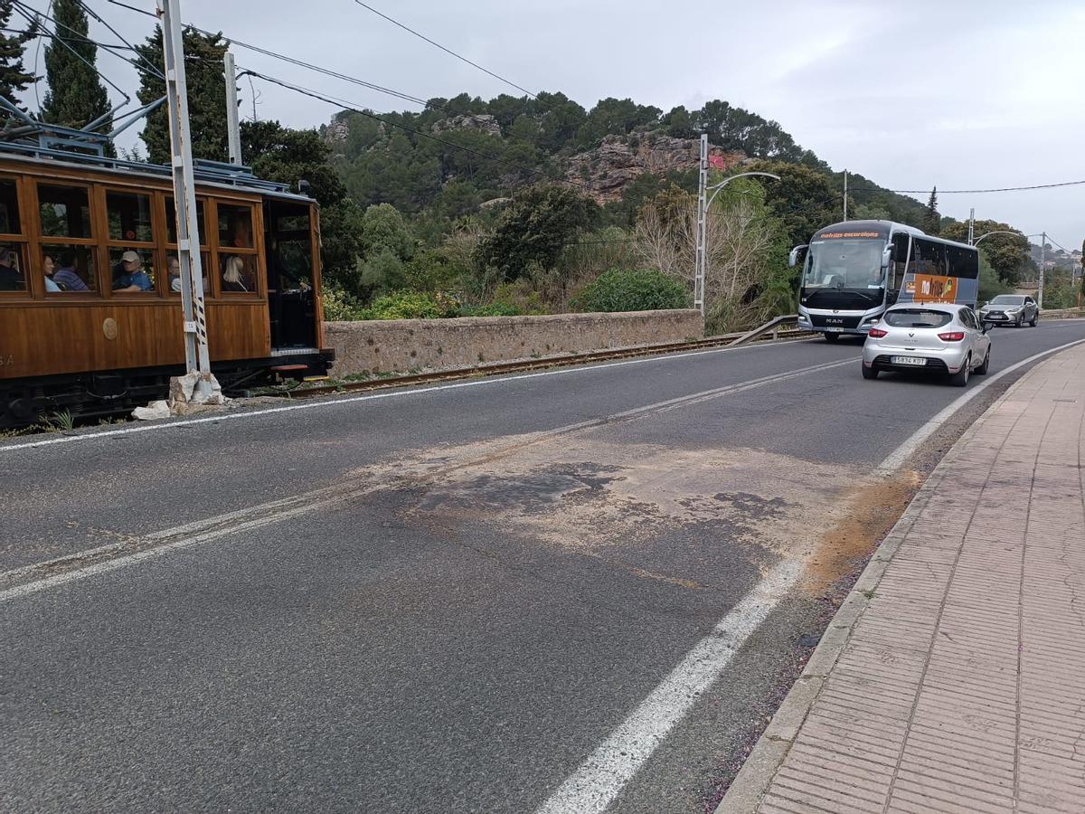 Muere un motorista de 46 años en Sóller