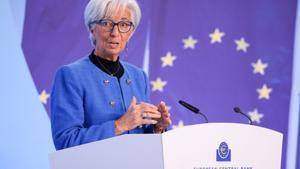 La presidenta del Banco Central Europeo (BCE), Christine Lagarde.