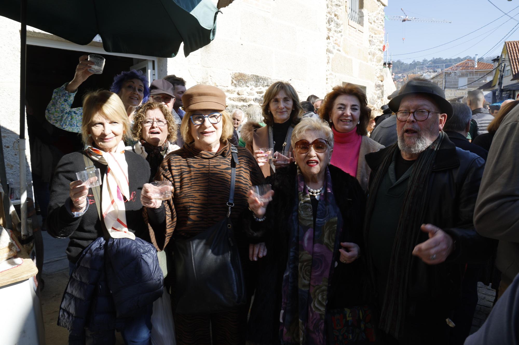 Gaitas, furanchos y furor religioso: San Blas triunfa en Bembrive