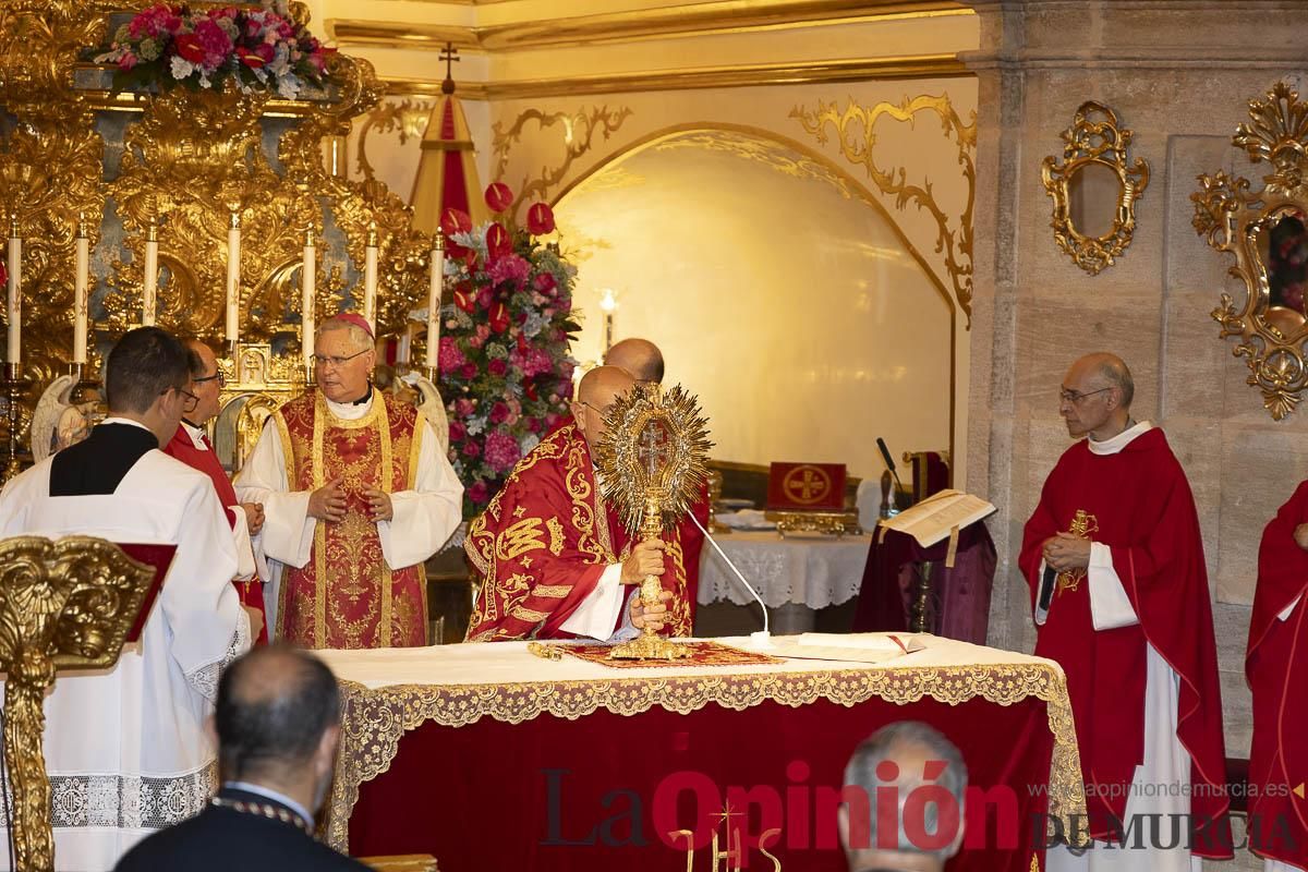 Así se ha vivido en Caravaca la clausura del Quinario de la Vera Cruz