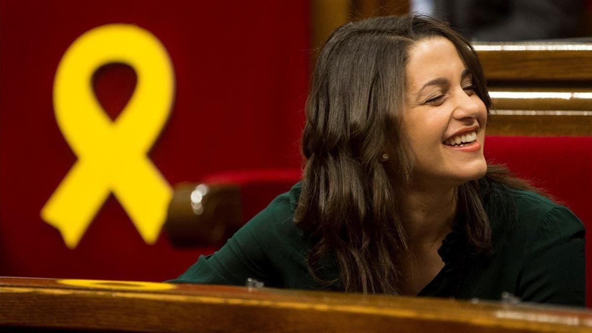 Inés Arrimadas, líder de Cs en Catalunya