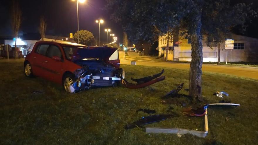 L&#039;estat del cotxe després de l&#039;accident