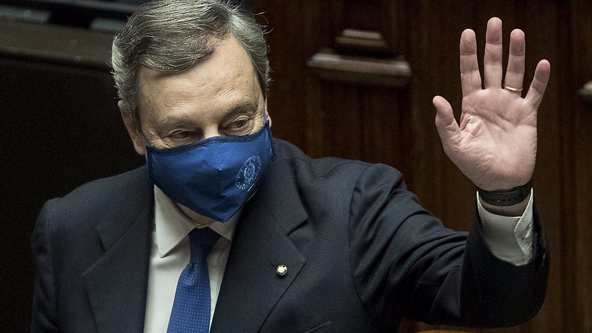 El primer ministro italiano, Mario Draghi.