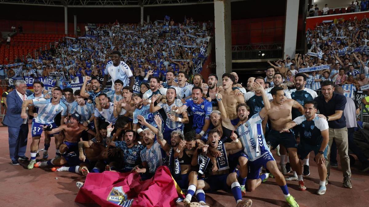El Málaga CF ascendió el pasado 20 de junio en Almería para ser de Primera División.