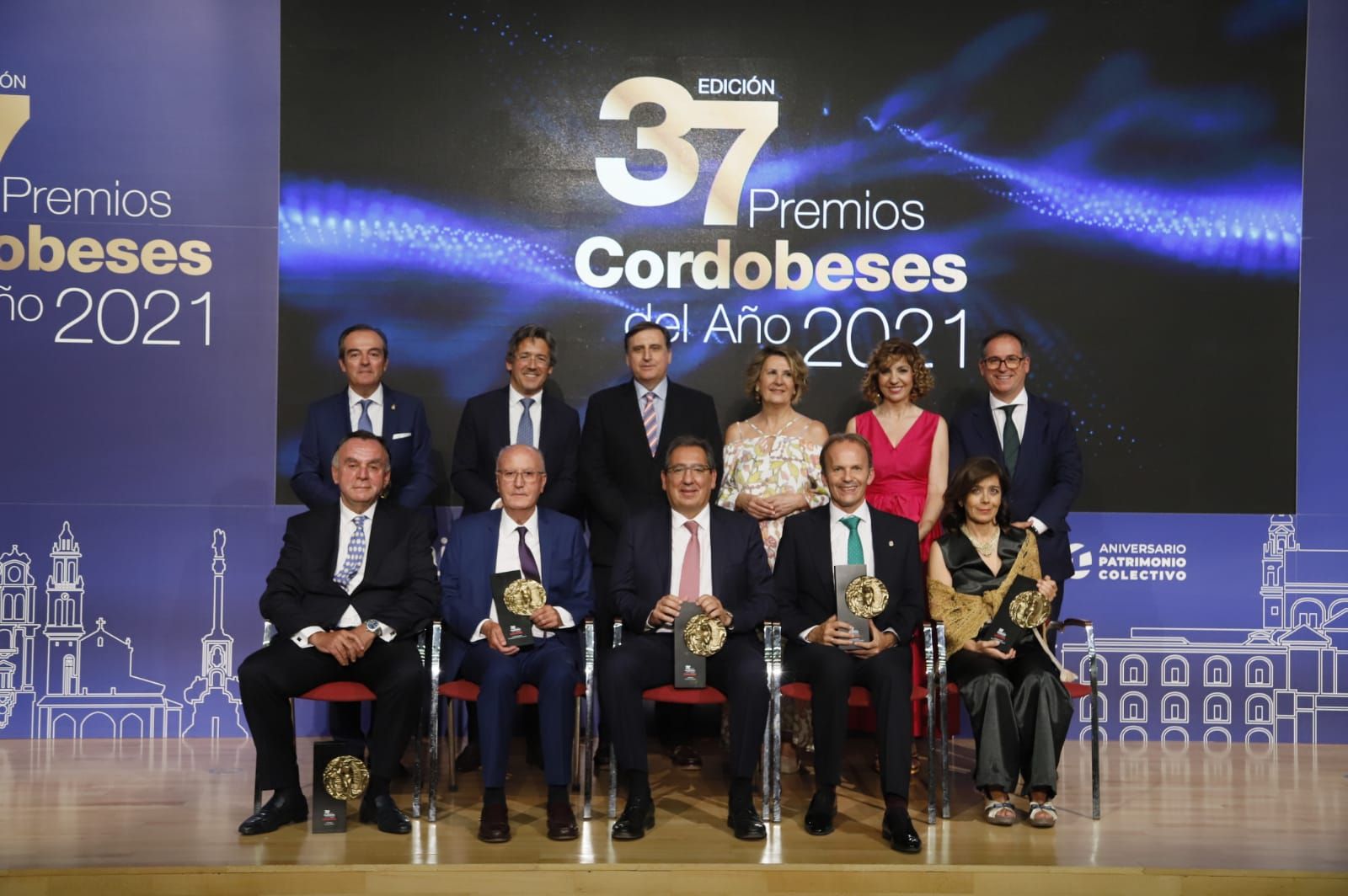 Foto de familia de Los Cordobeses del Año 2021