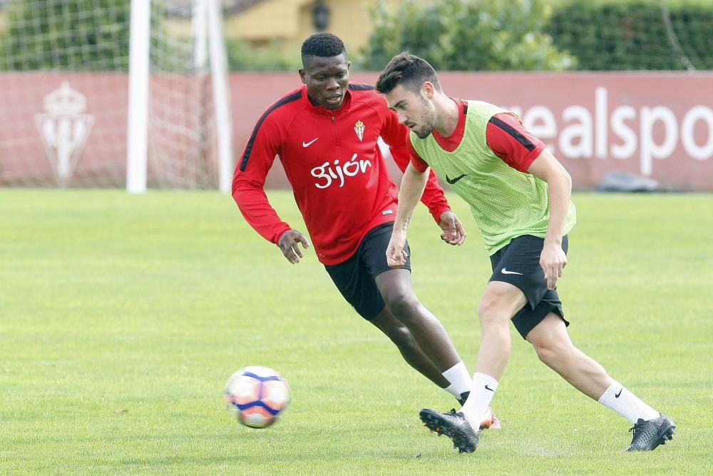 Entrenamiento del Sporting