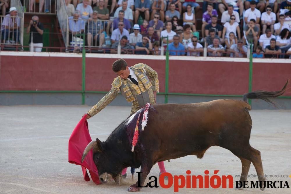 Primera novillada en Blanca