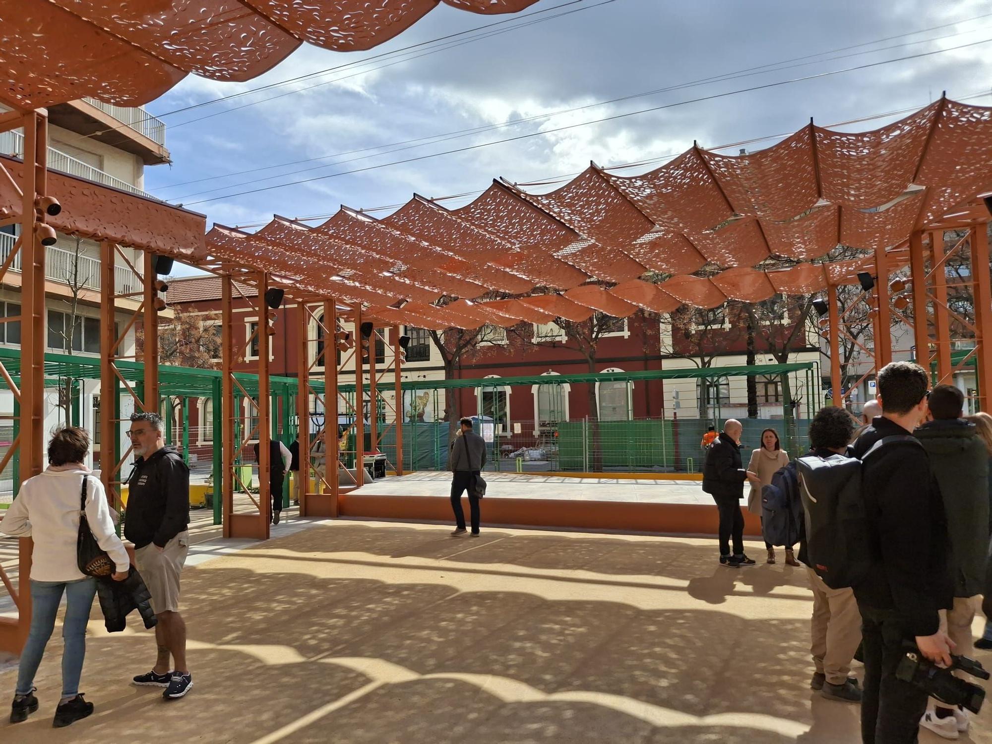 ¡Fuera las vallas! Así es la nueva plaza de Dénia