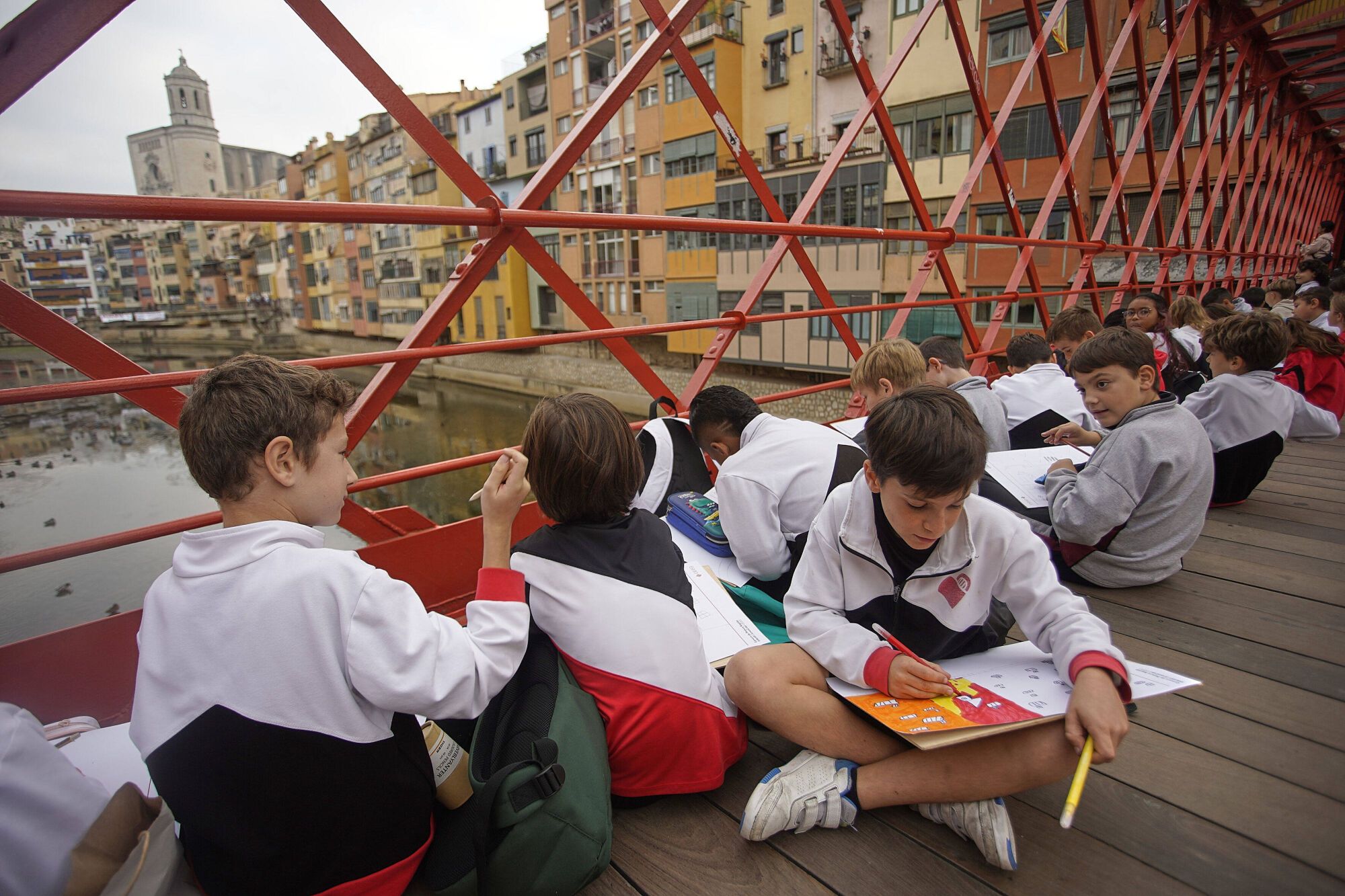 Girona barri vell 51è Concurs de Pintura Ràpida GEIEG Infantil i Juvenil.