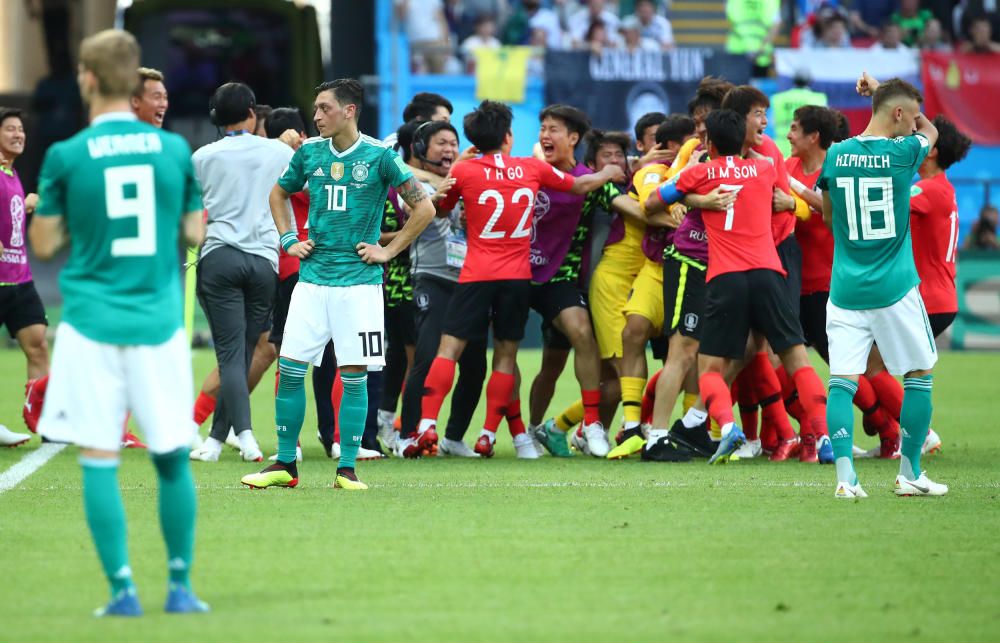 Alemania, eliminada del Mundial tras perder con Corea del Sur