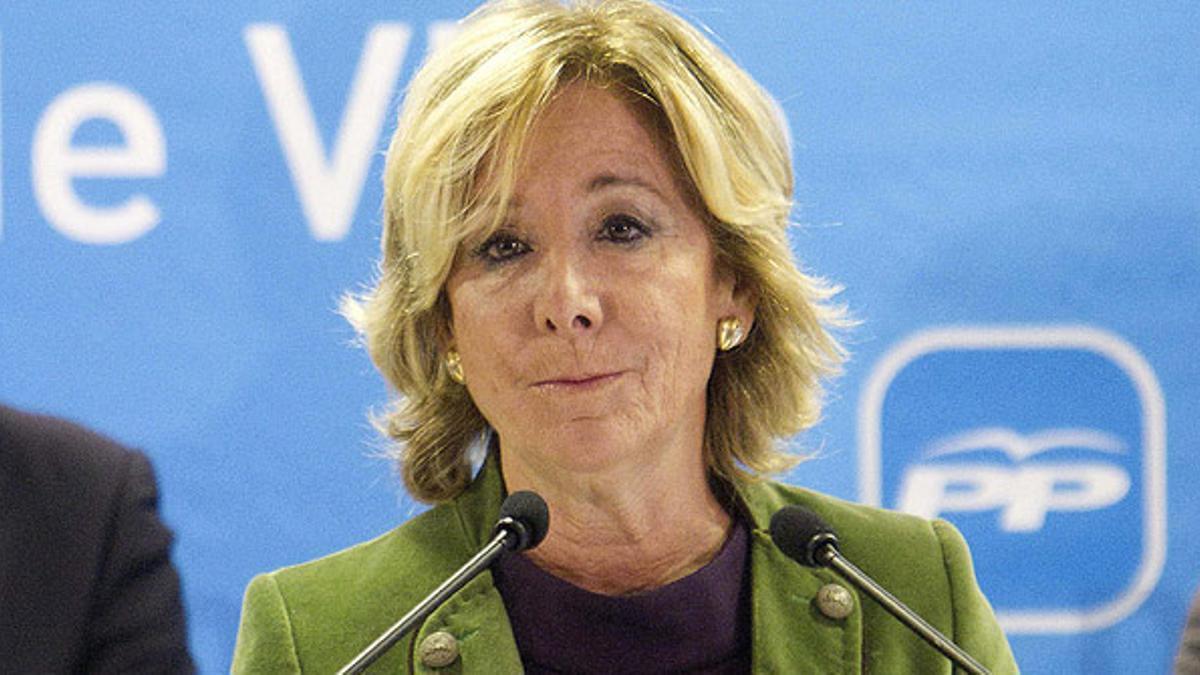 Esperanza Aguirre: "España tiene 3.000 años de historia"