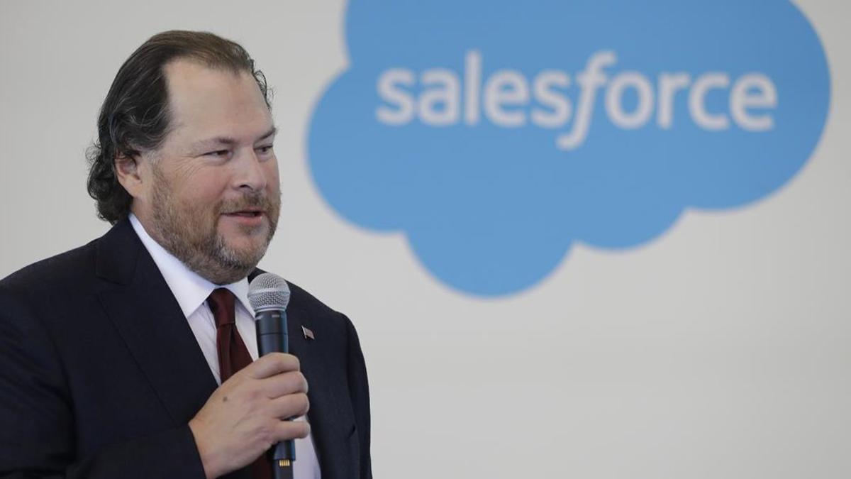 Mark Benioff, el principal ejecutivo de Salesforce.
