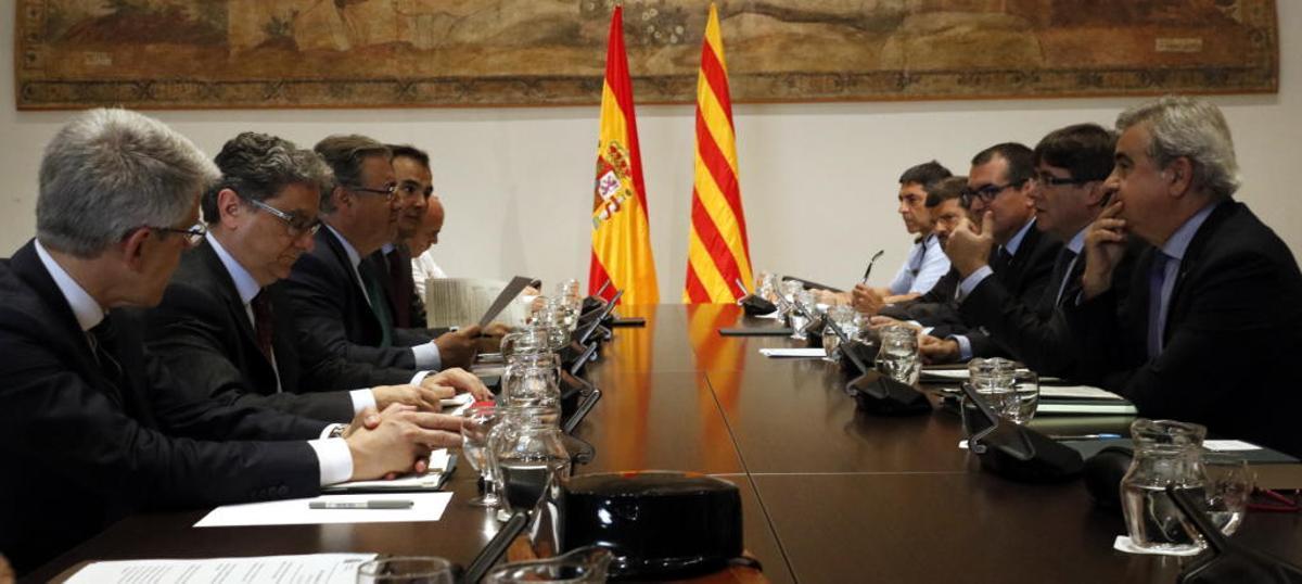 Reunió de la Junta de Seguretat de Catalunya.
