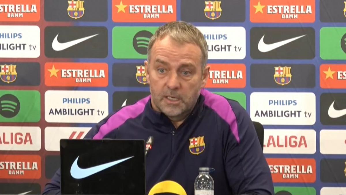 Flick, sobre su papel en el vestuario del Barça: “Me ven como el abuelo"