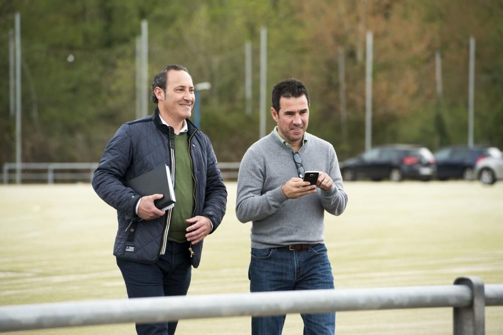 Entrenamiento del Real Oviedo