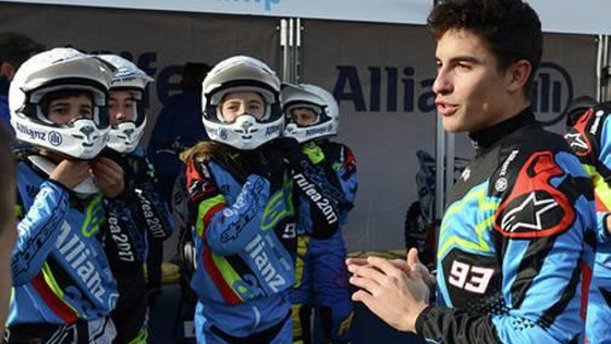 Marc Márquez alliçonarà 20 joves  en el Júnior Motor Camp de Lleida