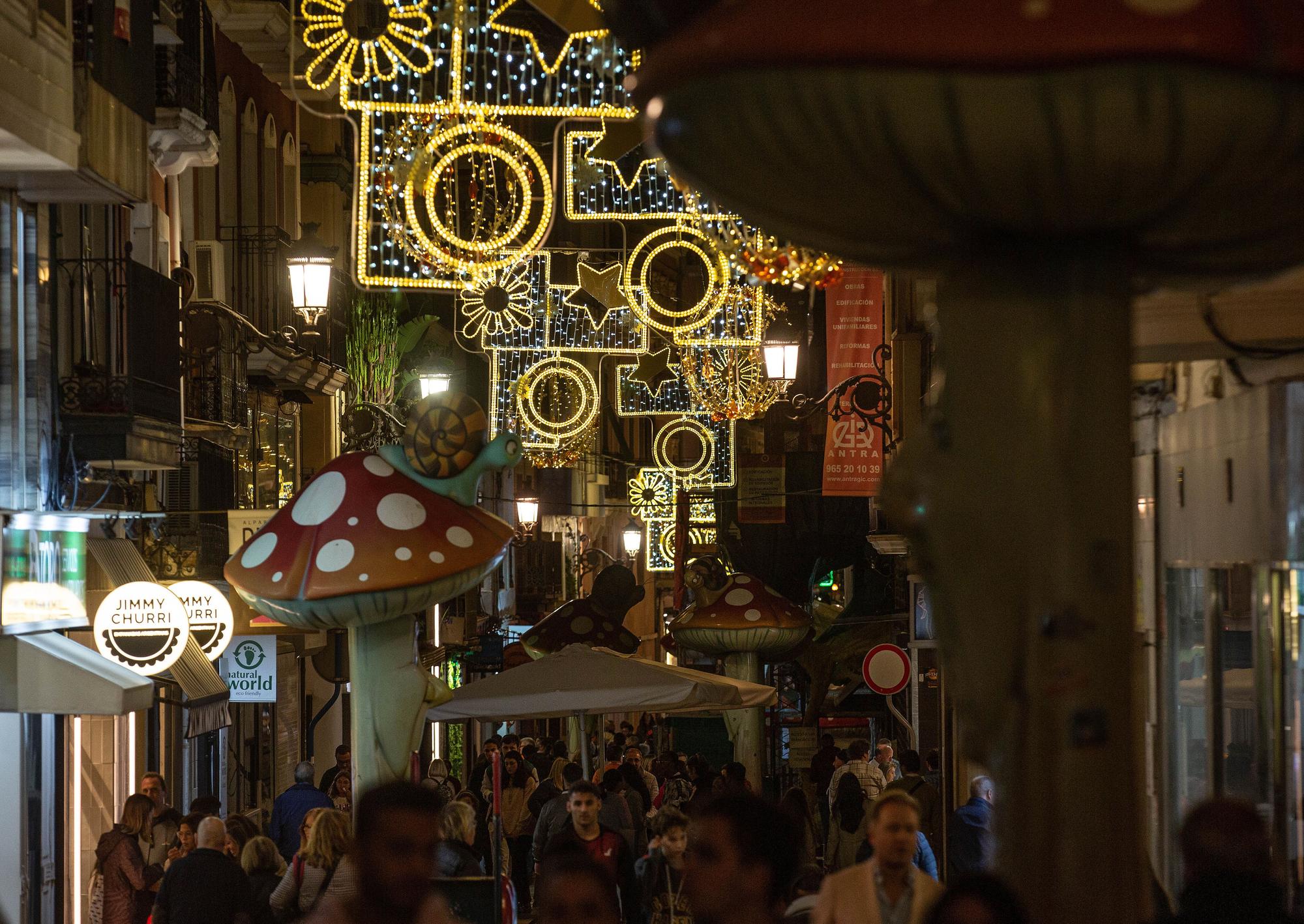 Alicante enciende la Navidad