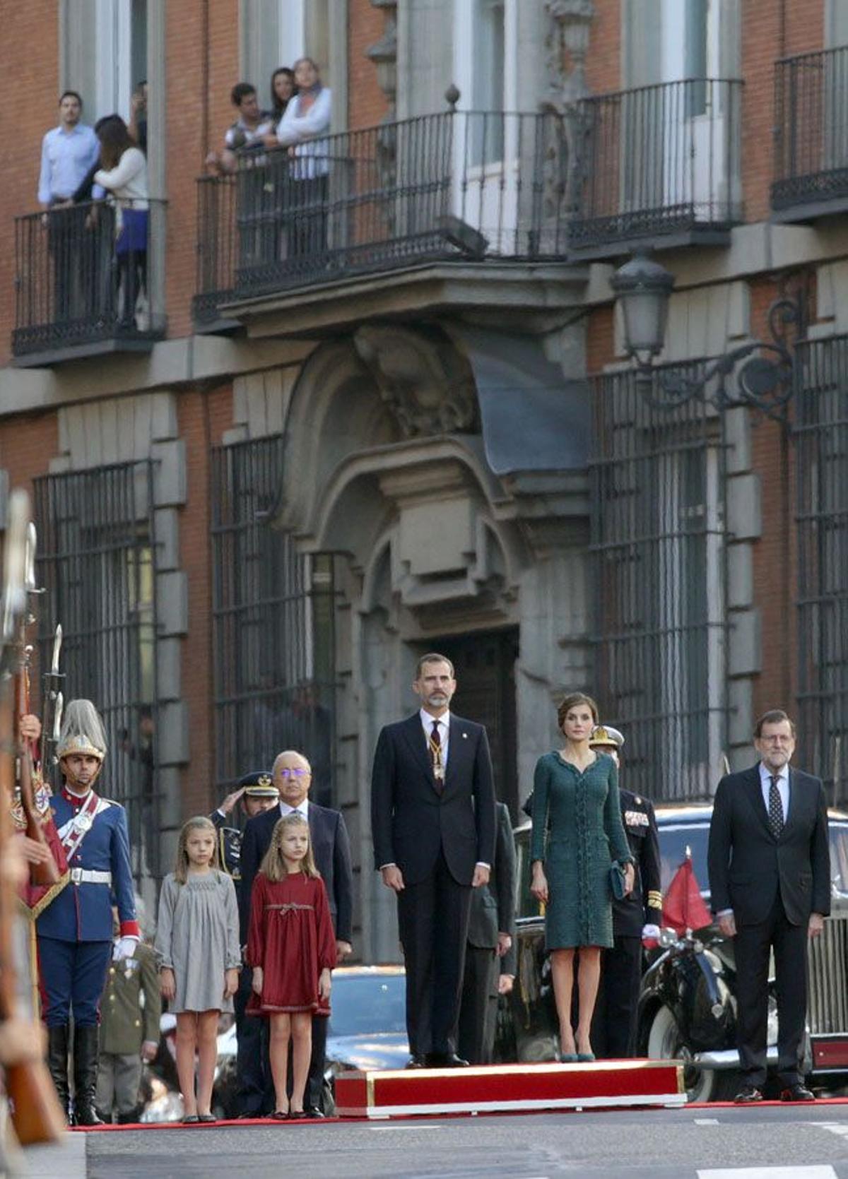 La Familia Real en la ceremonia de Apertura de la XII Legislatura