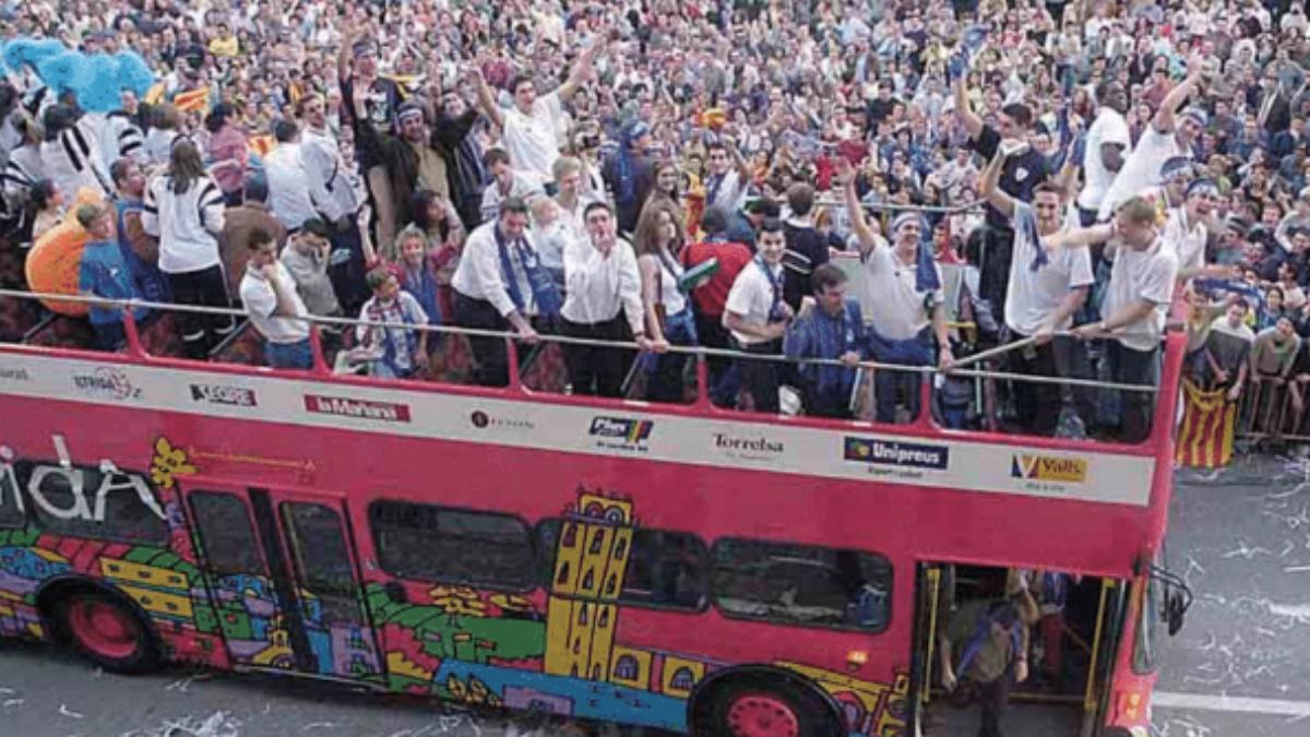 Imagenes de la celebración del ascenso en Lleida