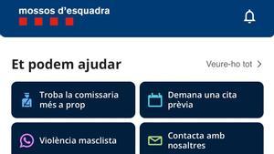 Els Mossos presenten una aplicació per ser al telèfon del ciutadà