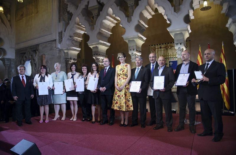 Celebración del Día de Aragón en la Aljaferia