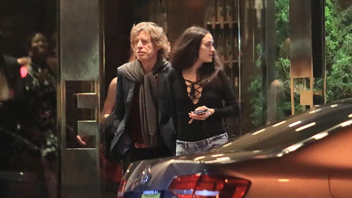 Mick Jagger y su novia, Melanie Hamrick