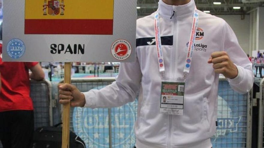 Jordi Marí, rumbo hacia el Mundial de kickboxing