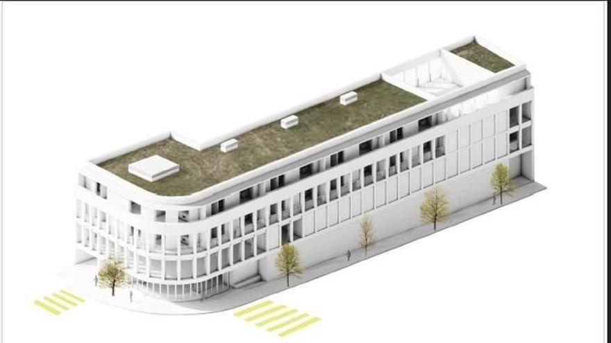 Moaña propone a Construcciones Orega para construir el edificio del auditorio y pisos de alquiler social de Moaña