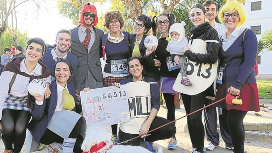 La San Silvestre organizada por Amdaré reúne a más de medio millar de vecinos