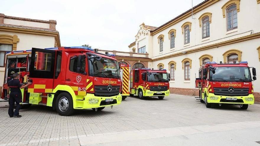 La Diputación invierte casi 3,5 millones de euros en la adquisición de 8 vehículos para el Consorcio Provincial de Bomberos