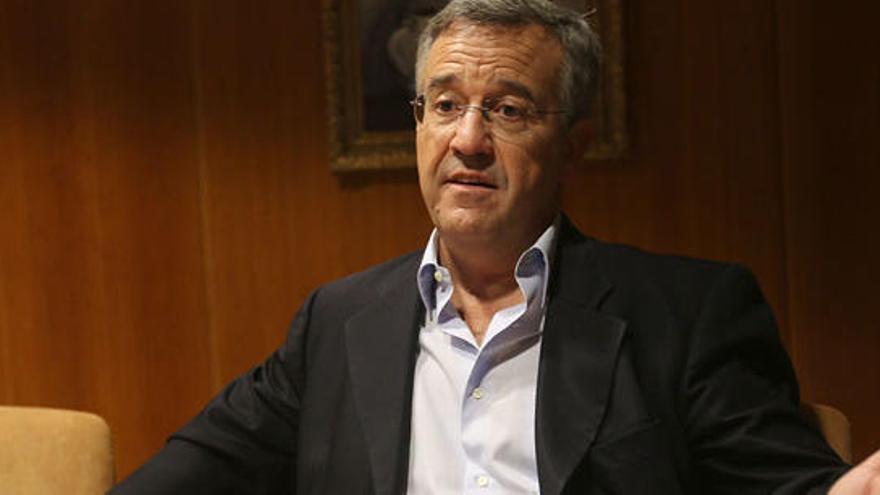 José María García Urbano, en un momento de la entrevista.