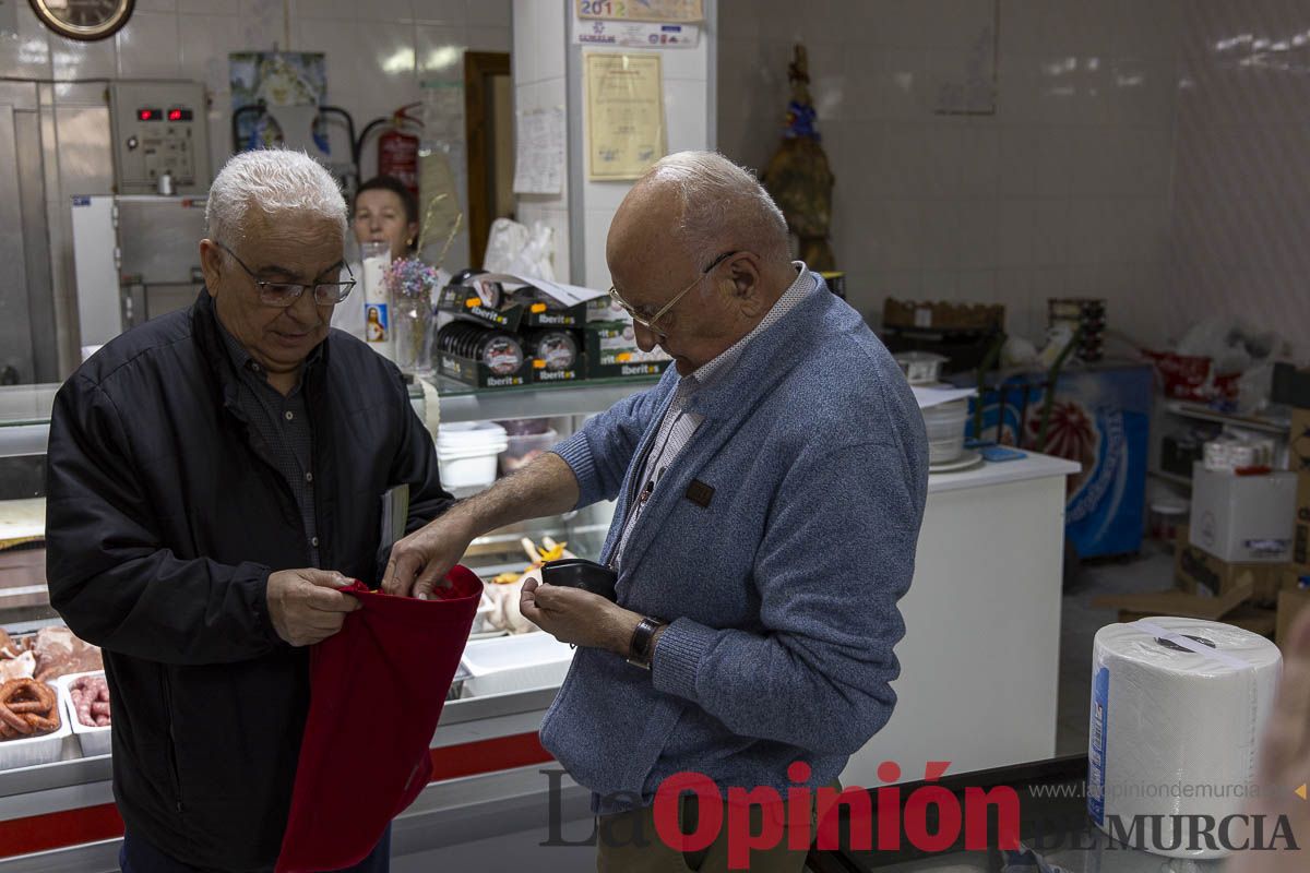 Corporación, Cofradía y Bandos realizan la 'Pedimenta' en Caravaca