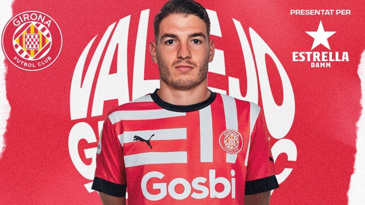 Manu Vallejo, nuevo jugador del Girona