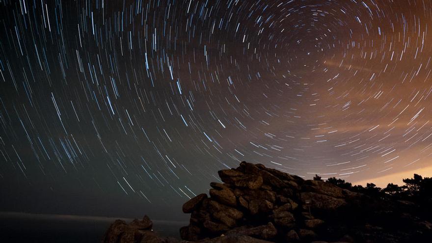 Illas Cíes: destino Starlight del Parque Nacional de las Illas Atlánticas. // M. Lebredo