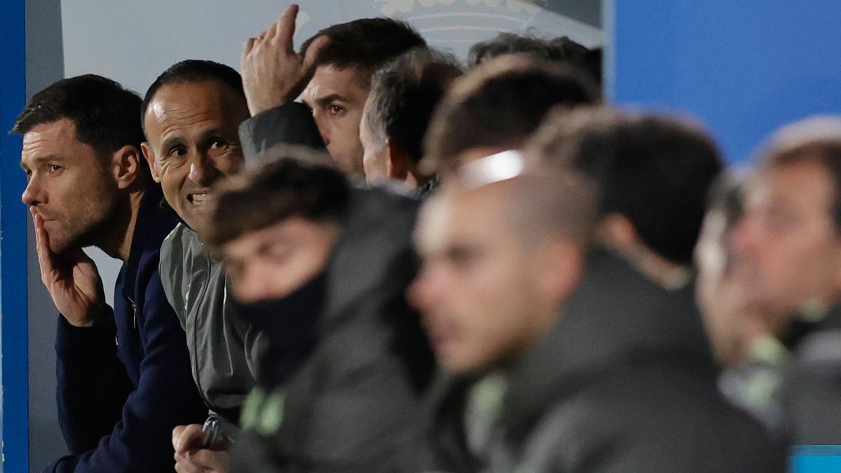 Los peores momentos del banquillo del Real Madrid durante el partido contra el Talavera.