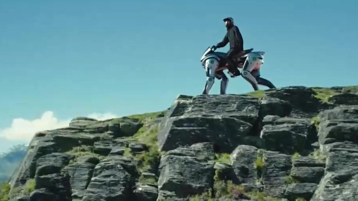 Corleo, la montura robótica de Kawasaki que se hace viral como medio de transporte para el futuro