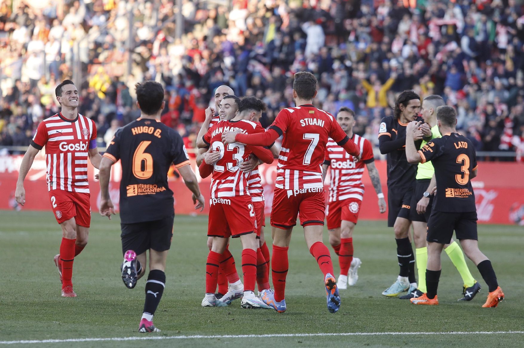 Totes les imatges del partit del Girona contra el València